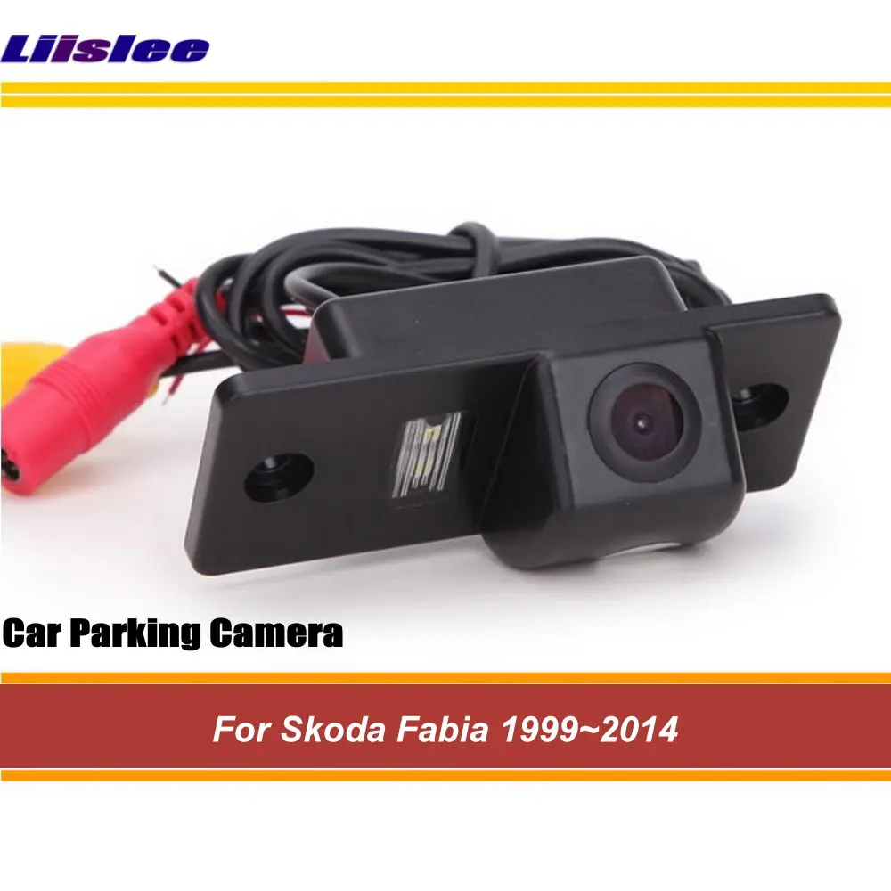 

For Skoda Fabia 1999-2014 Car Rear View Camera Back Parking Accessories HD CCD NTSC RAC Integrated Dash Cam Kit