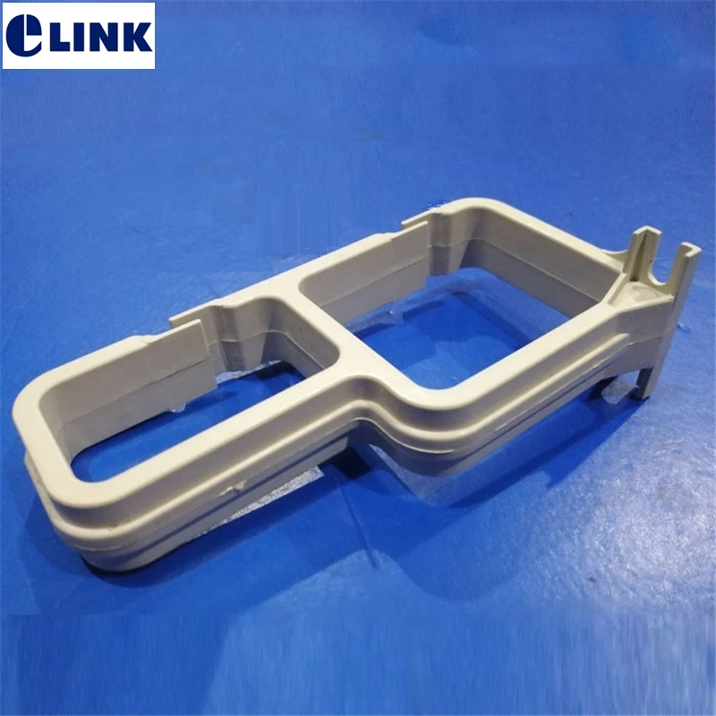 cable manager Dual port ring ABS plastic white color cable management top quality best price factory supply ELINK 100pcs