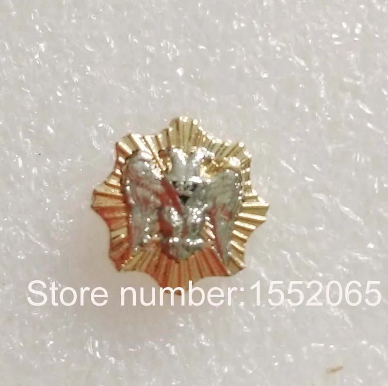 

Big wholesale 9MM Scottish Rite Button with Rays Lapel Pin Badge