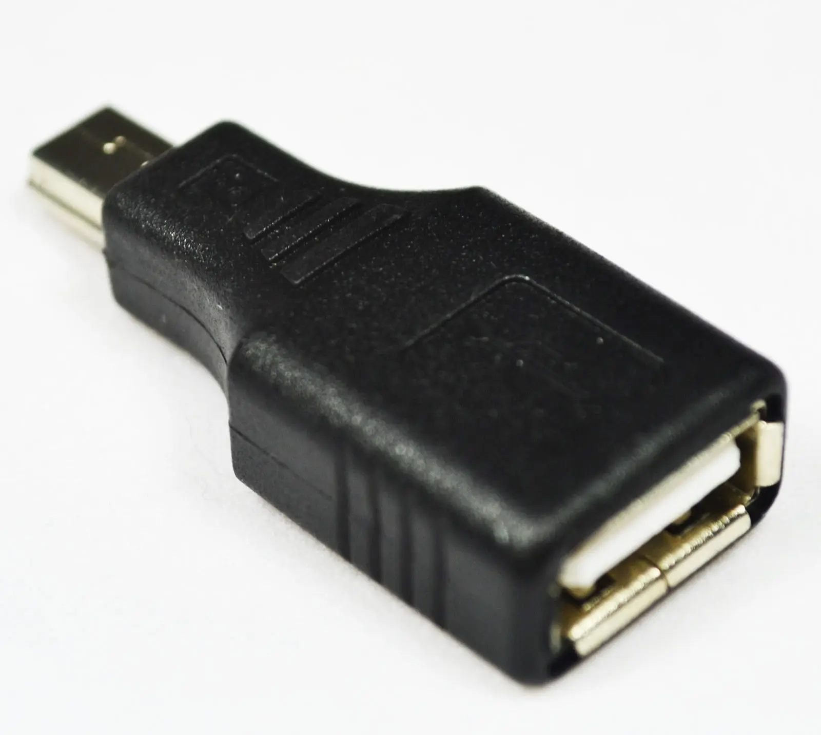 

100 шт. F/M USB 2,0 разъем для мини USB 5Pin разъем OTG адаптер оптовая продажа