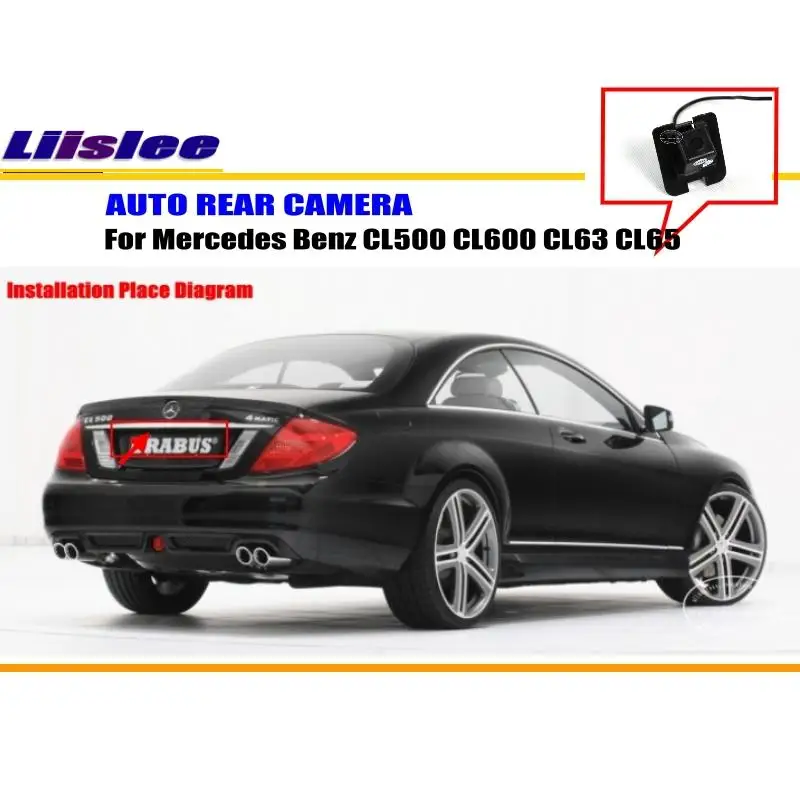 

For Mercedes Benz CL500 CL600 CL63 CL65 Car Rearview Rear View Camera Back Parking RCA NTST PAL AUTO HD CCD CAM Accessories Kit