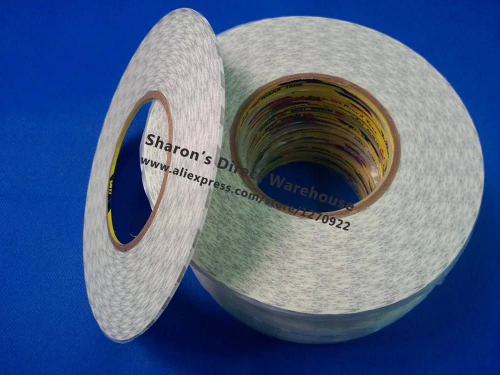 

10x 3mm*50 meters Two Sides Sticky Non-Woven Tape for LED Strip Adhesive, Mobilephone Touch Panel Screen LCD Free Ship