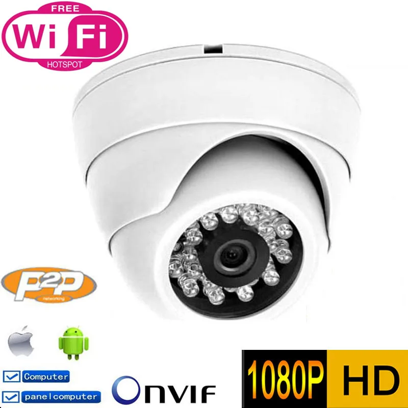 

1080P IP Camera wifi 2MP HD Security Indoor CCTV P2P Surveillance Cam ONVIF H.264 IR Cut Night Vision Network Dome Camara