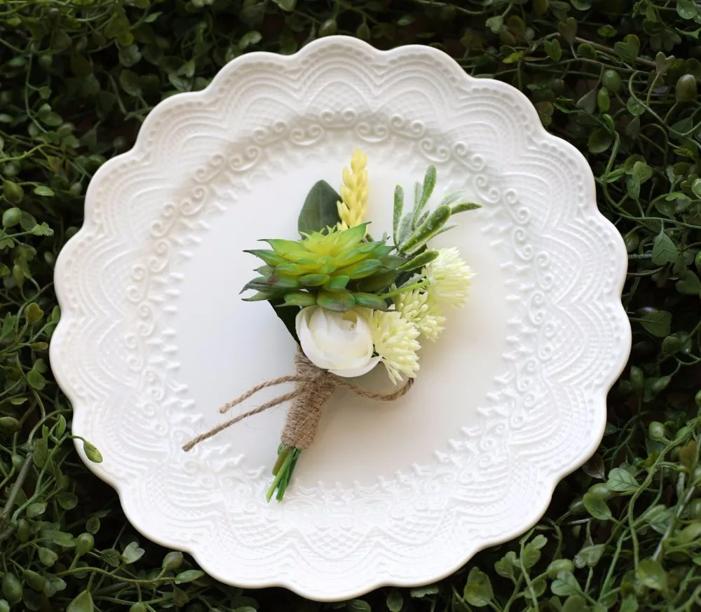 10pcs/lot   bridegroom corsage flower for wedding decoration