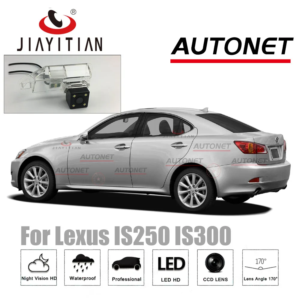 

Камера заднего вида JIAYITIAN для Lexus IS250 IS300 IS 220D 350 250C 2006 ~ 2013 CCD камера заднего вида с ночным видением для номерного знака