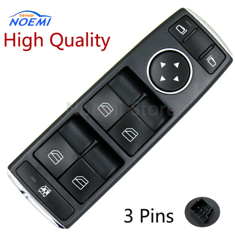 Window Switch Switching Unit Mirror Switch Control Panel Plastic For Mercedes for Benz C250 C300 C350 2049055302 2049055402