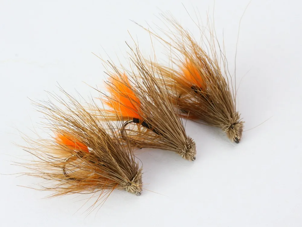 40Pcs Muddler Mini Flies Streamers And Hairwings Trout Fly Fishing Lures