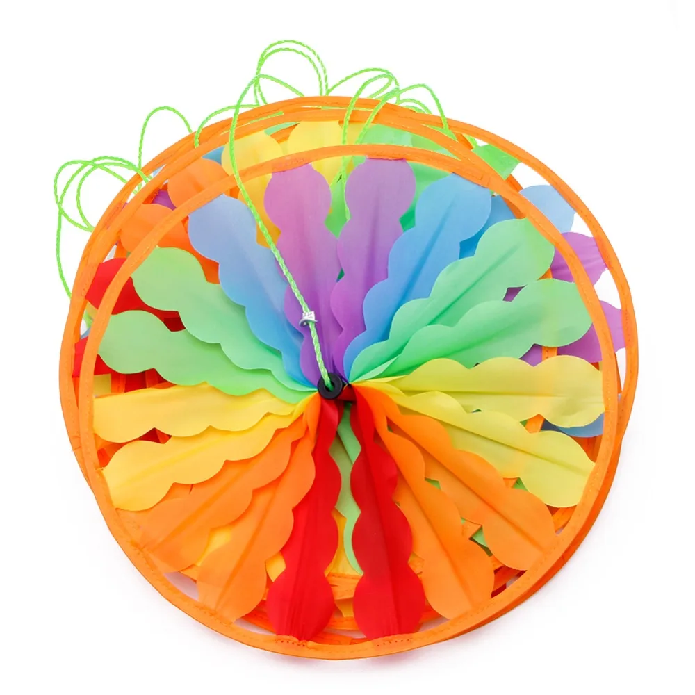 New Rainbow Wheel Windmill Wind Spinner Whirligig Garden Home Lawn Decoration