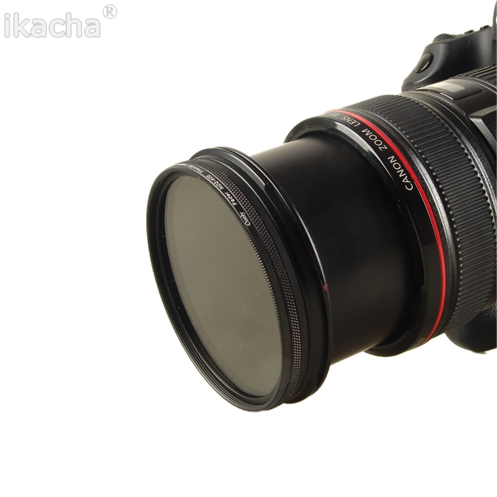 ニュートラルフィルター,49 52 55 58 62 67 72 77 82mm,nd fader ND2-400可変ニュートラルデンシティフィルター,canon nikon sonyレンズ用
