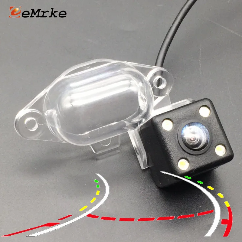 

EEMRKE CCD Car Rear View Camera with Intelligentized Dynamic Trajectory for Nissan X-Trail Xtrail X Trail T30 2001-2007