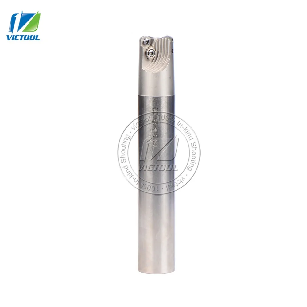 EMRC32-6R32-200-2T indexable End Mill, cortador da ferramenta de trituração para fresadora, 2T diâmetro 32mm para inserções