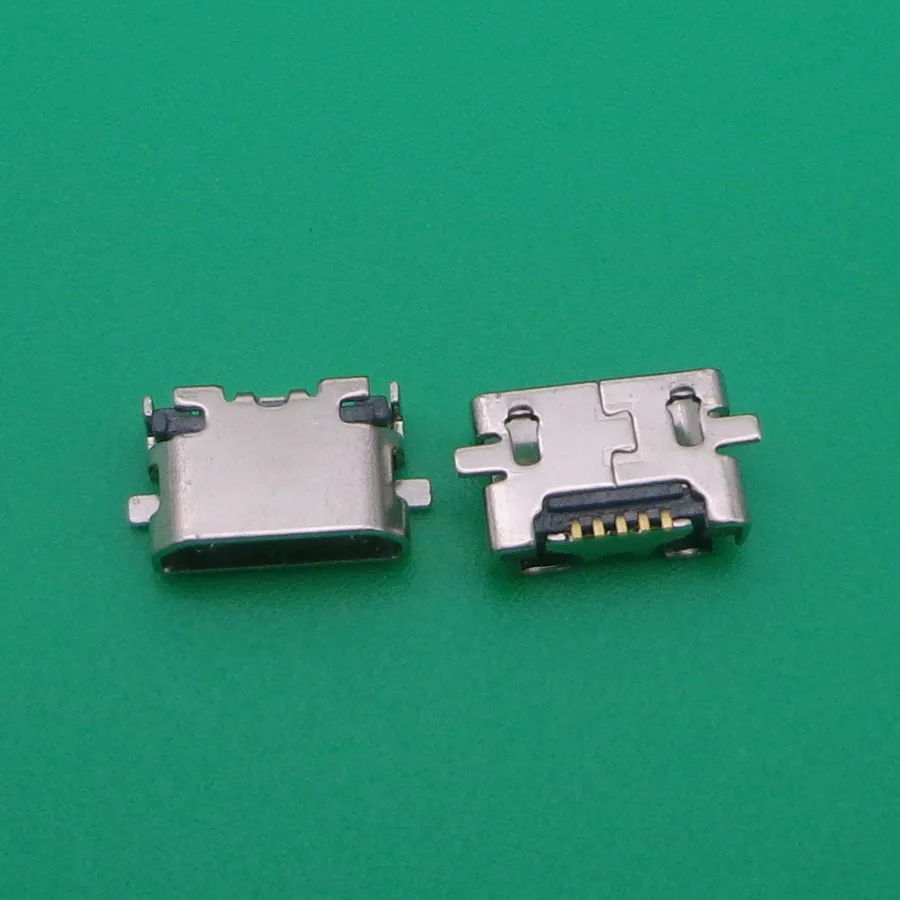 

50pcs Mini micro usb Connector charging port charge socket power plug dock for Nokia 502 Asha Dual Sim, X2 Dual Sim 5 pin type-B