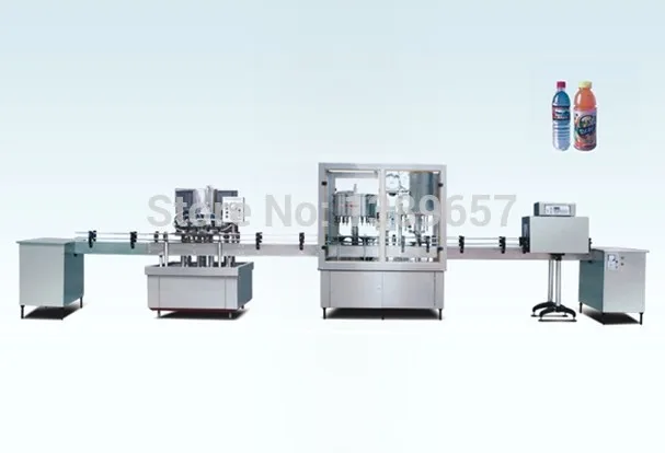 Línea de llenado de líquidos de botellas, para agua, zumo, bebida (BF-2000)