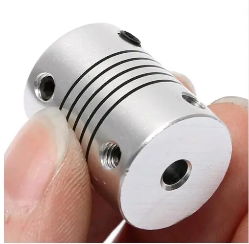 100 PCS/Lots D19L25 Coupler Connector 3-10mm Flexible Shaft Coupling CNC Stepper Motor Coupler Connector