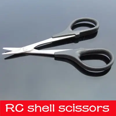 

1pcs 1/8 1/10 1/16 Stainless Steel Car Toll for RC Vehicle Buggy Truck Boat Body Shell Bodyshell Curved Scissors Tool parts