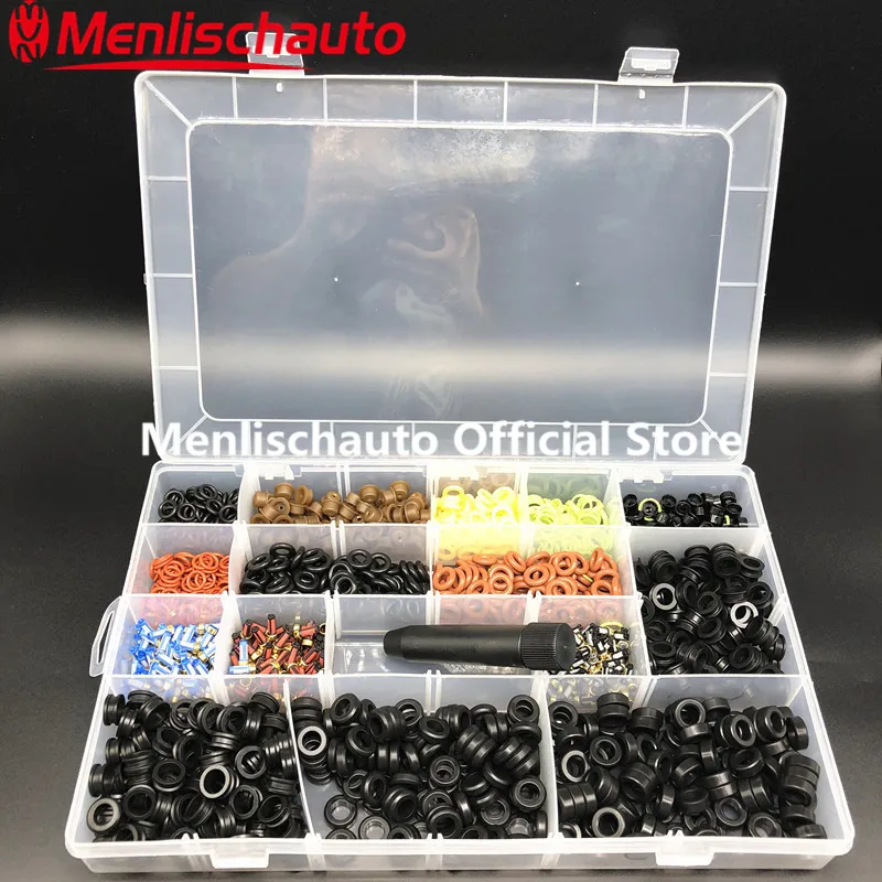 

Free Shipping High Quality Fuel Injector Repair Kits For Universal Type Service 16 Items Box