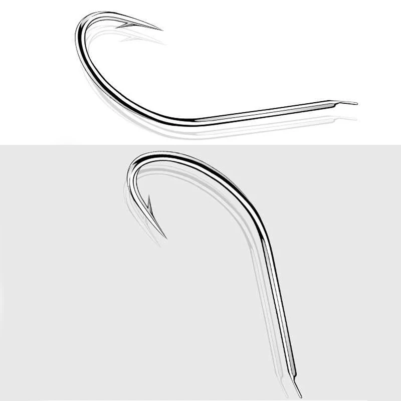 Iseama anzuelo circular con ojos de carpa acero al carbono - imagen 5