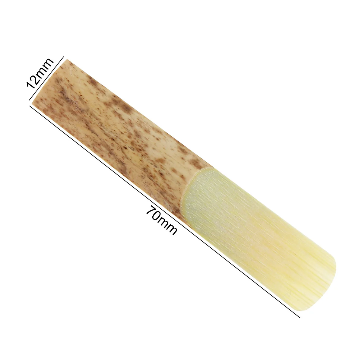 10pcs/lot Professional Bamboo bB Clarinet Reeds Strength 2.5 for Clarinet Mouthpiece Parts Traditional Bamboo Reed