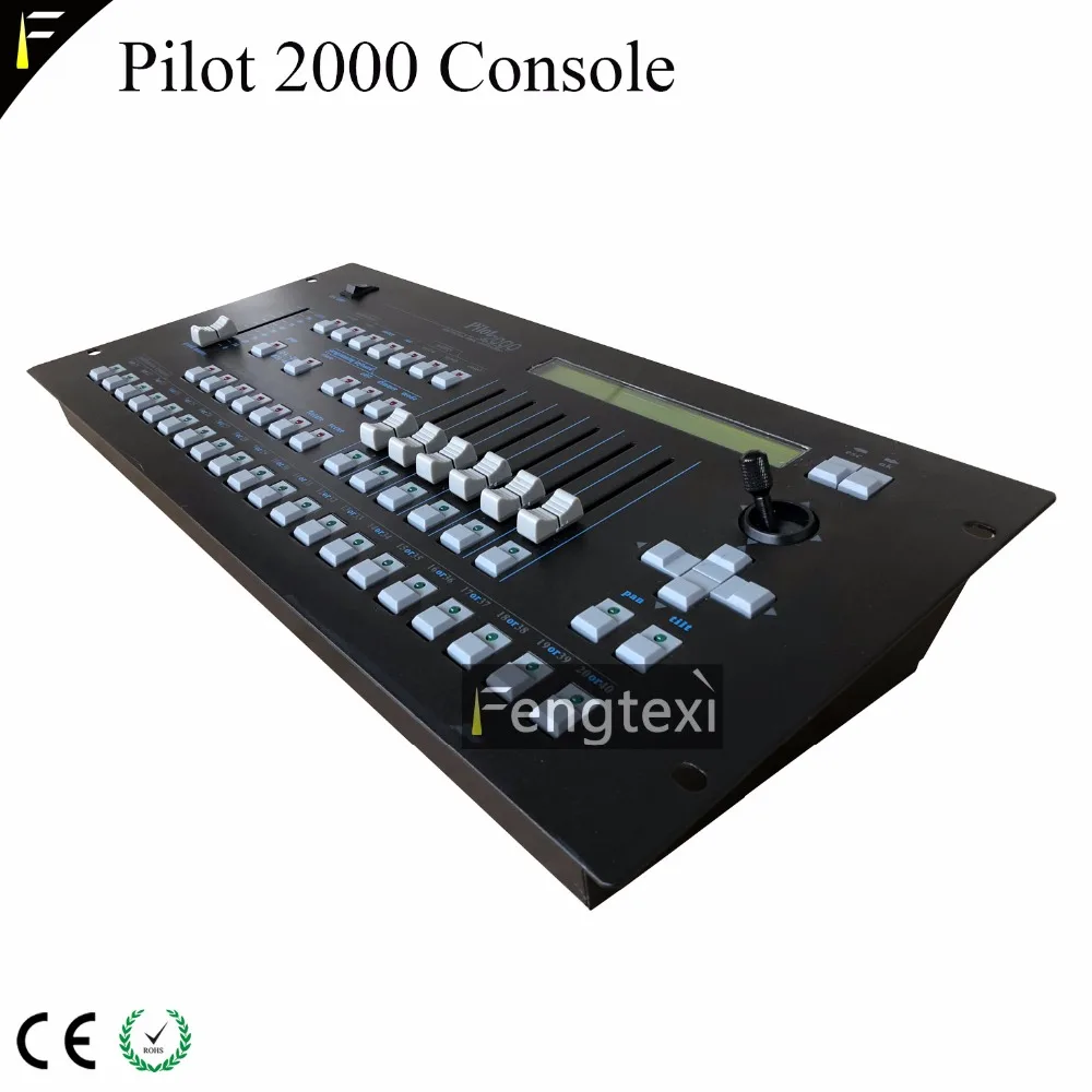 Disco Stage Lighting Controller Pilot 2000 Compact Console 192 Channels Control 40 Units Stage Lights Device DMX Console Pilot