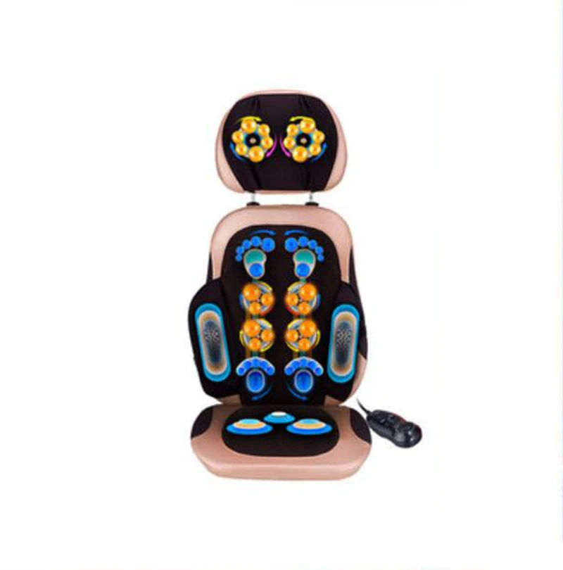 Whole body multi-purpose household electric massage chair kneading cervical vertebra waist massage cushion body massager J2217