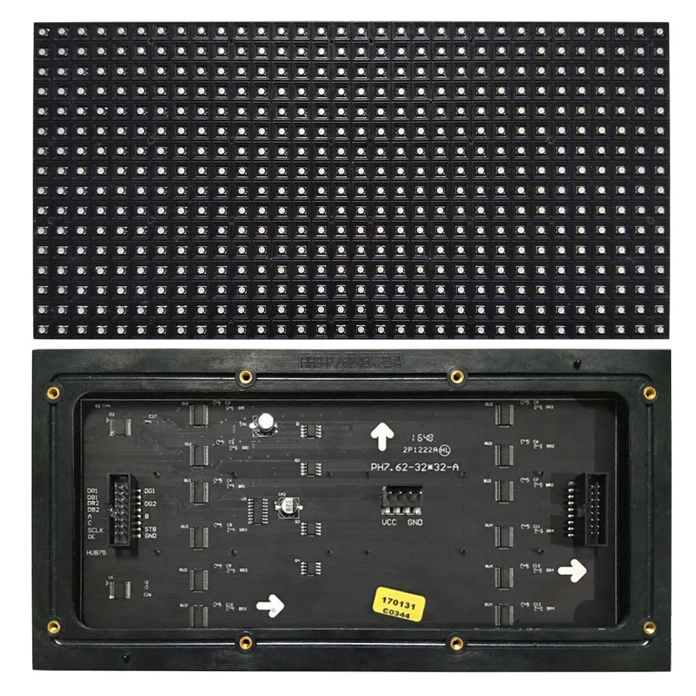 SMD P7.62 RGB LED Modul 1/8 Scanning Modus indoor/Semi Outdoor LED Display Full Color Panel 244 Mm * 122 Mm