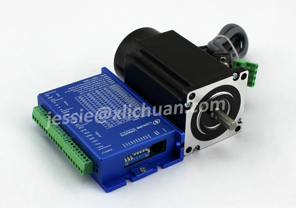 Imagem -05 - Motor de Passo Nema24 Fases Driver Lcda257s Mais Lc60h278 2.3nm 60 Kit para Motor de Passo