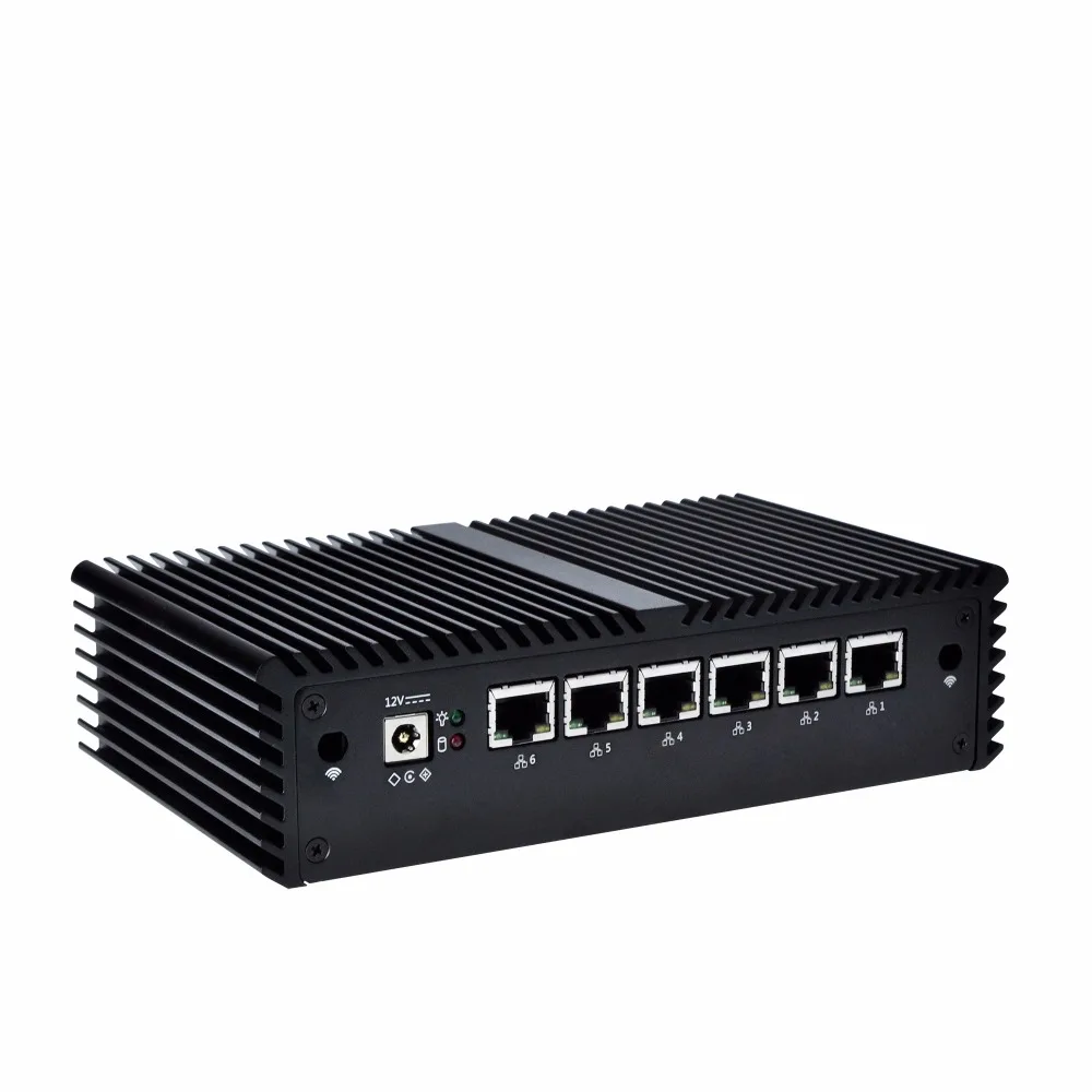 6 LAN Mini PC Cao Cấp Router I7 7500U,I5 7200U,I3 7100U,AES NI Tường Lửa PC