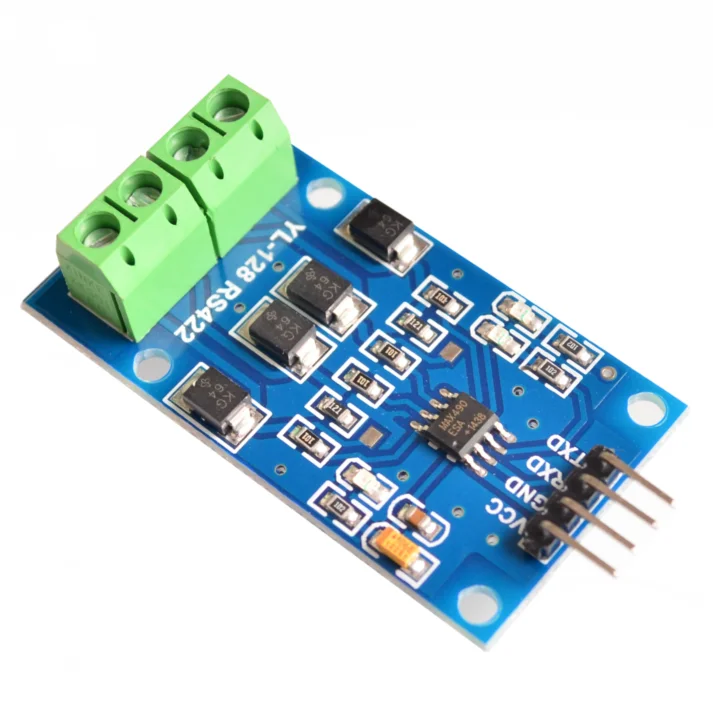 RS422 mutual conversion TTL two-way signal module full duplex 422 turn single chip MAX490 to TTL module