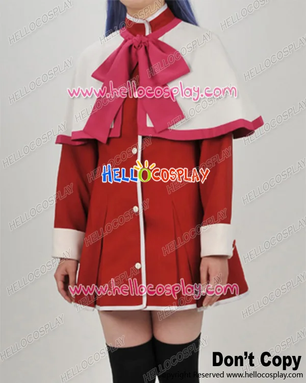 

Kanon Cosplay Nayuki Minase Pink Red Uniform Costume H008