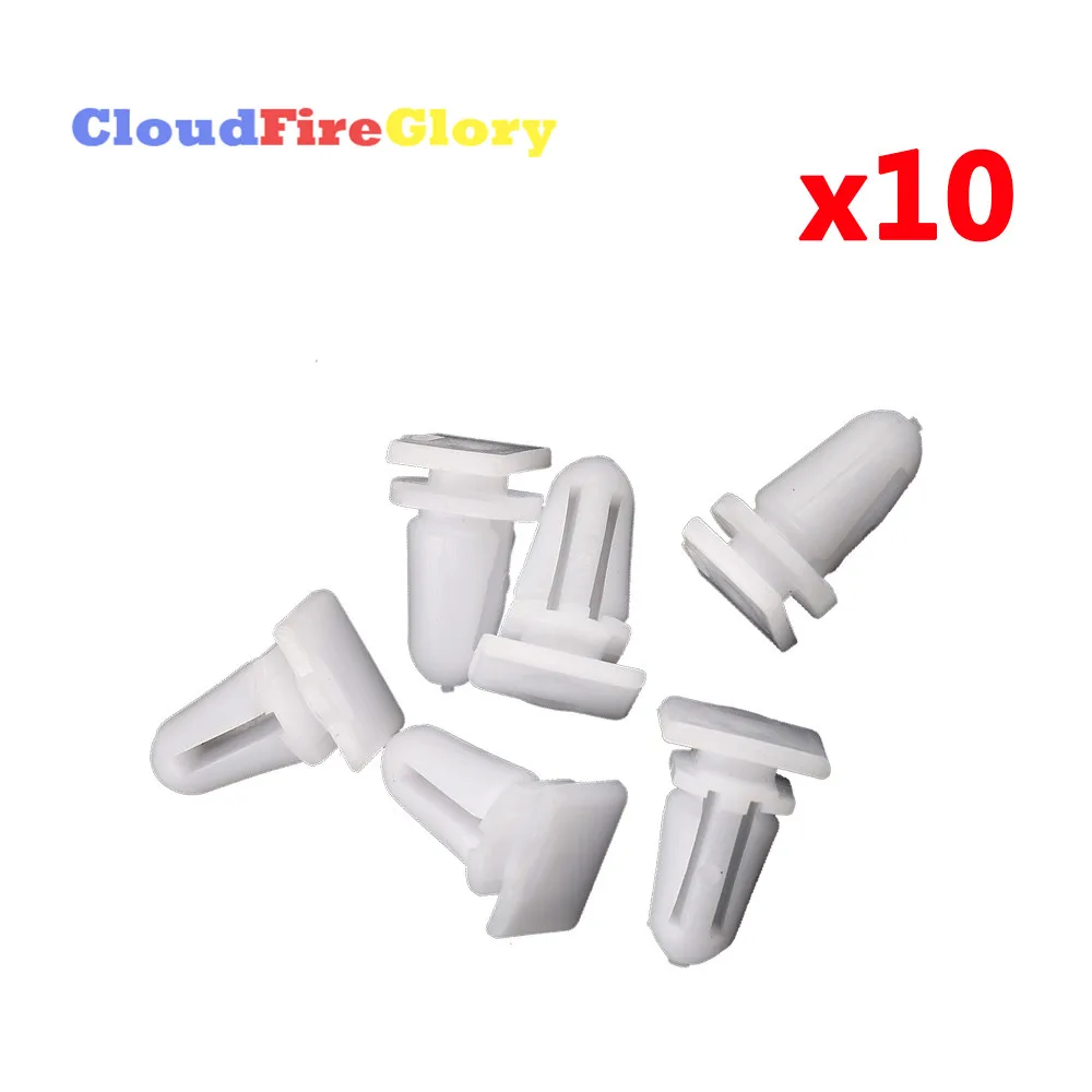 CloudFireGlory For BMW E30 E36 E39 E38 325xi 525i  x10 Plastic Door Sill Cover Plate Rivet Clip Retainer Fastener 51471840961