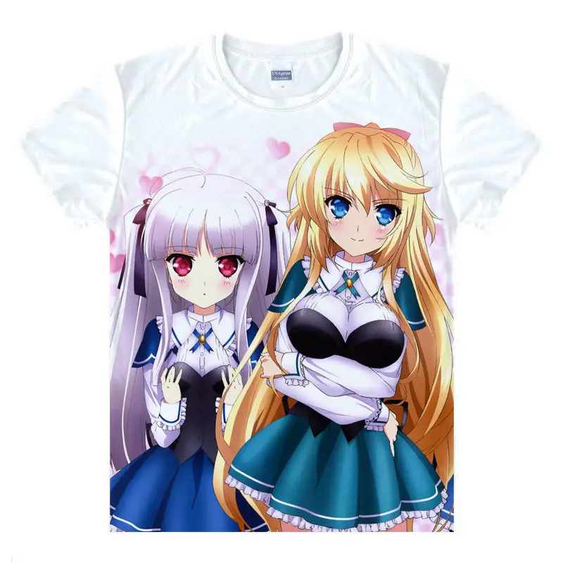 Absolute Duo T-Shirt Tor Kokonoe Shirt Cute Womens T-Shirts Anime clothes cute t-shirts Japan Anime cute clothes for girls a