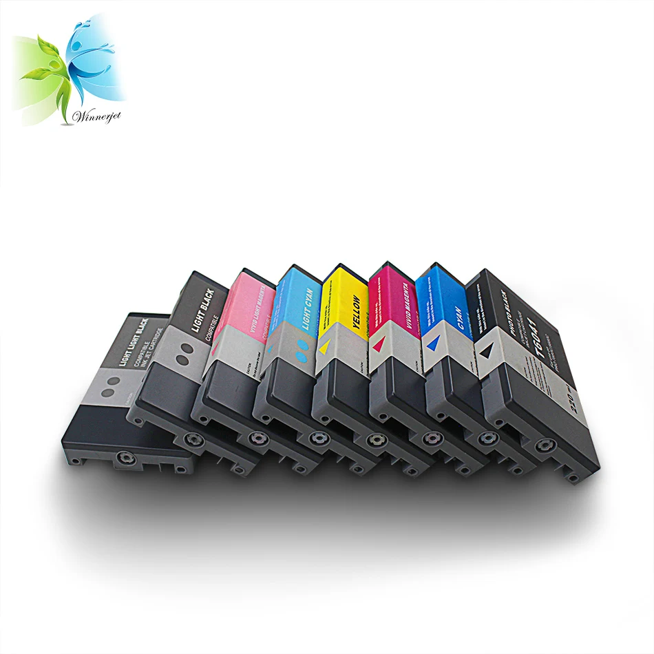 Winnerjet 2 sets 220ml sublimation ink cartridge for Epson Stylus Pro 7800 9800 refilled ink cartridge with chip for Epson