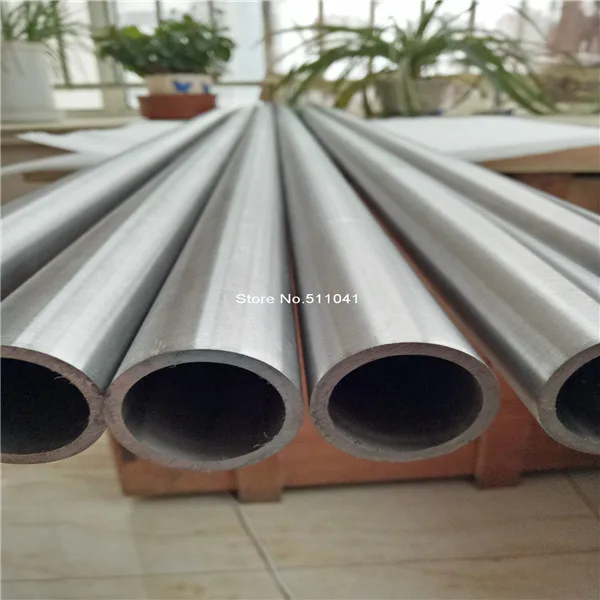 

3pcs Ti titanium metal tube grade5 gr5 Seamless titanium pipe 32mm*3mm*1000mm ,free shipping