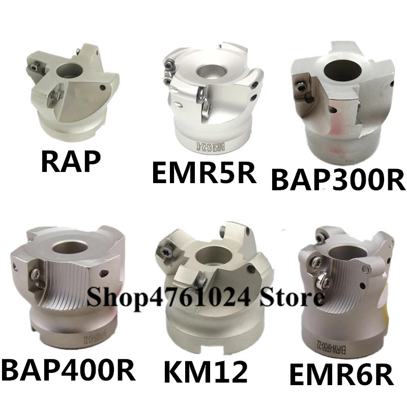 BAP400R RAP400R KM12 EMR5R EMRW6R 100 32 5T 6T TMilling holder For Milling cutter Machine