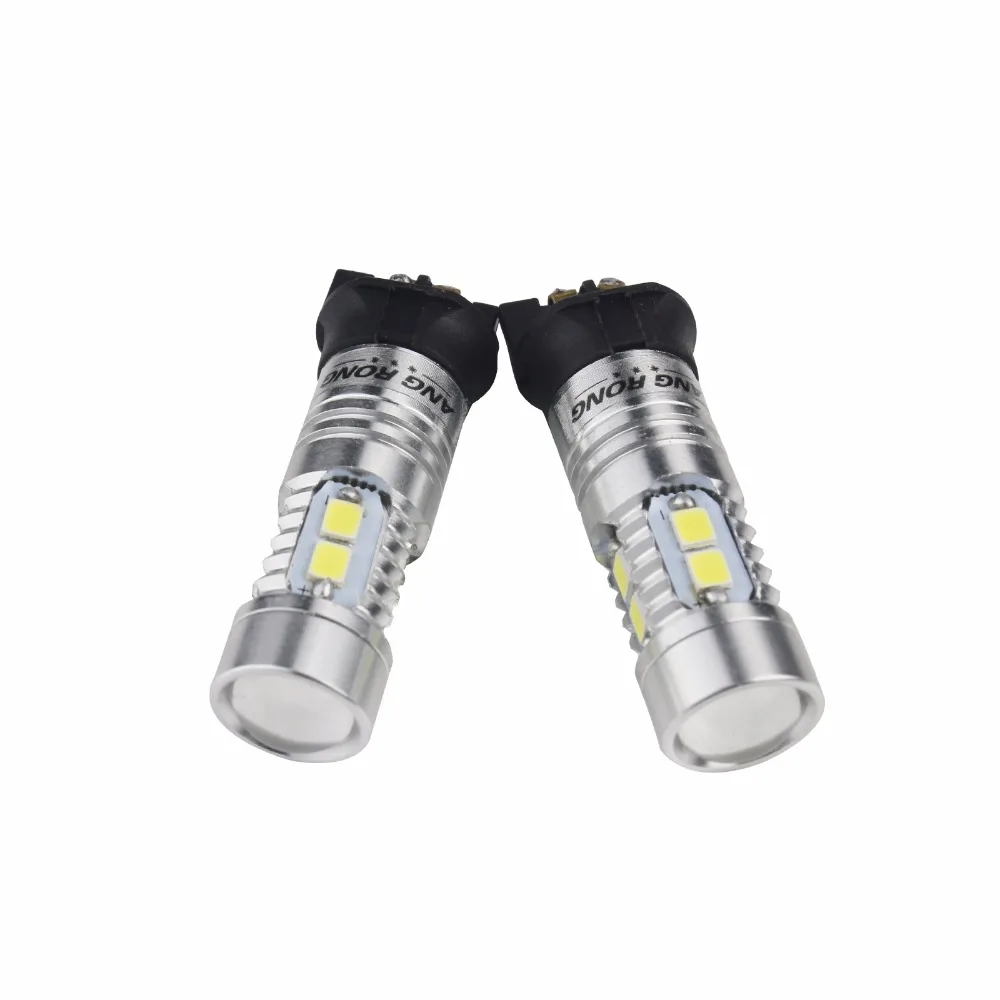 ANGRONG 2x Genuine PW24W PWY24W LED Bulbs Turn Signal Driving Day Running Light DRL For BMW F30 F31 F34