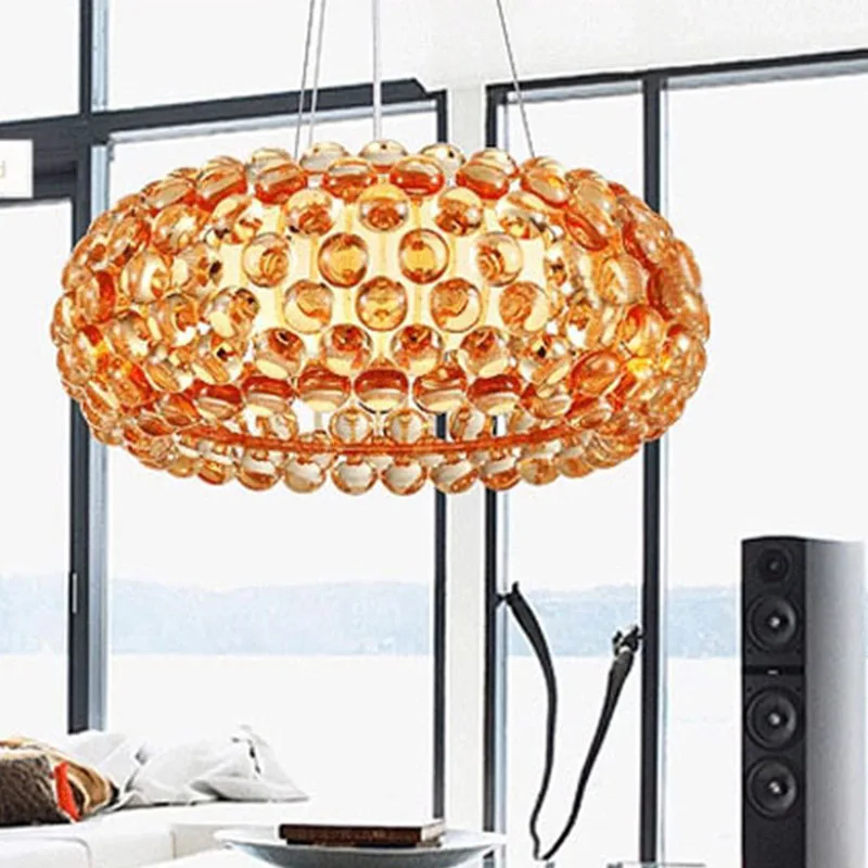 Nowa sypialnia foscarini Caboche Ball lampa wahadłowa Dia35/50/65 CM Ac90-260v oprawy oświetleniowe do salonu sypialnia hotel