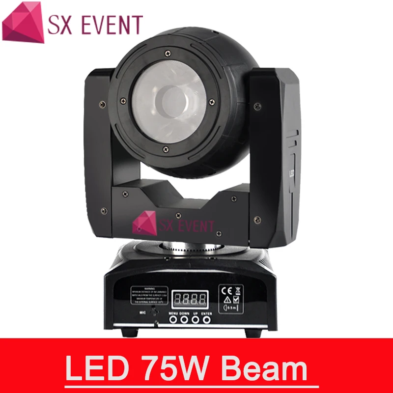 75w led RGBW 4IN1 beam moving head light beam moving heads lights super bright LED DJ Spot Light dmx control lights/SE-75BEAM