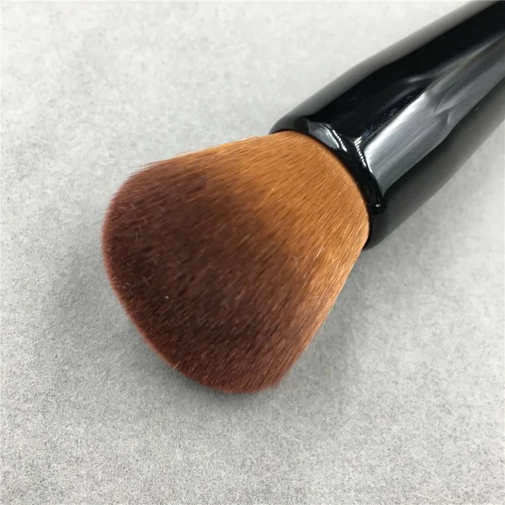 Powder Makeup Brush Wood Handle Dense Soft Round Bristle Full Coverage Face Powder Brushes Blush Contour Brush Make up Tool