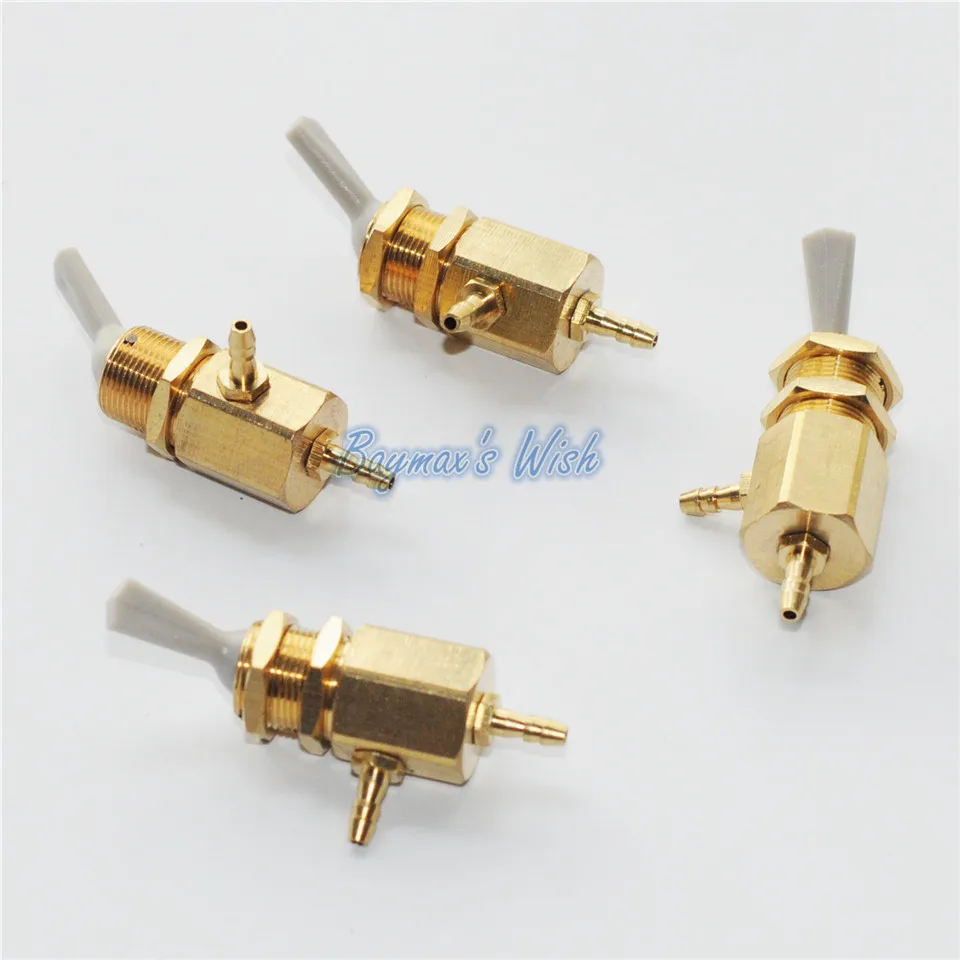 

4Pcs Dental Chair Unit Water BottleValve On Off Switch Toggle 3mm Outer Diameter