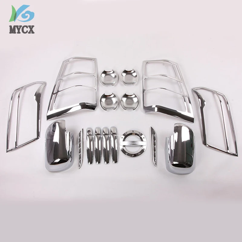 

chrome car styling For Suzuki Grand Vitara 2005 2006 2008-2012 mirror headlight door handle body protectors accessories 21pcs