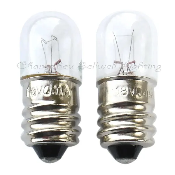 

2022 Direct Selling Commercial Professional Lamp Edison Edison Hot Sale!e12 T13x33 18v 0.11a Miniature Lamp Bulb Light A111