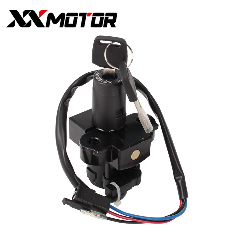 Llave de bloqueo de interruptor de encendido de motocicleta para Honda hornet 250