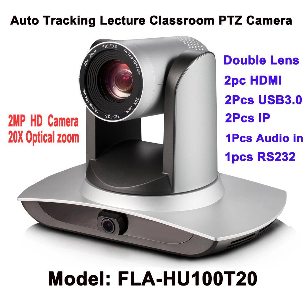 

High quality 1080P HD Video Conference and Classroom Lecture Auto Tracking PTZ HDMI IP Camera with free-drive USB Powered