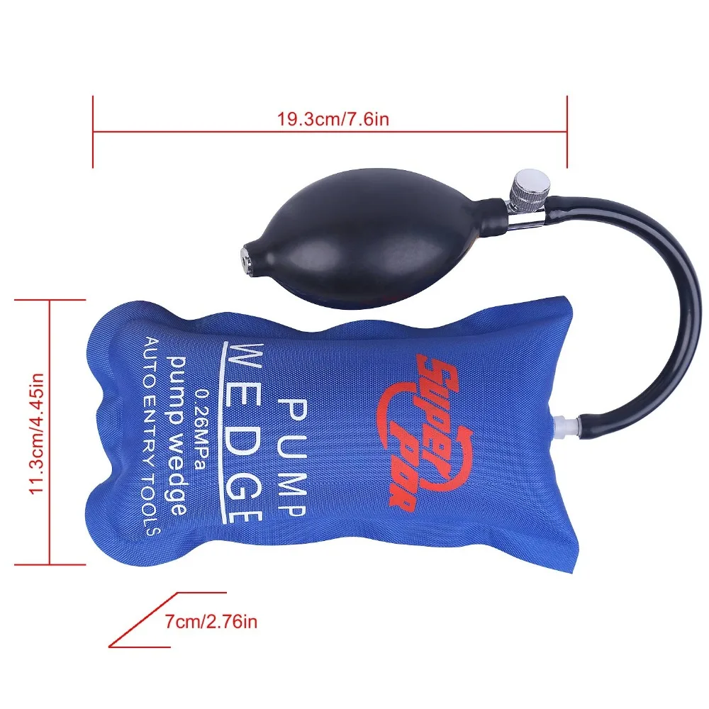 PDR Tools Pump Wedge Locksmith Tools Air Wedge Open Car Door Lock Car Stereo Installation Kits Car Radio Removal Tool Ferramenta