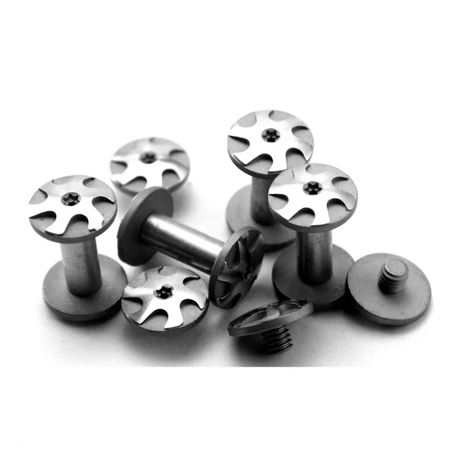 Dao Vít EDC Tự Làm 2 Chiếc Nóng Bánh Xe Hoa Văn Nội Lục Giác Tay Tay Cầm Dao Đinh Tán Vít