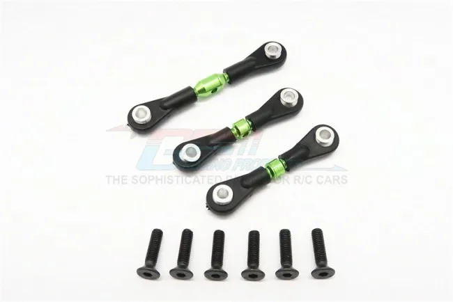 TAMIYA TT-01 TT01D TT01E ALLOY COMPLETED TIE ROD WITH SCREWS - SET #TT160