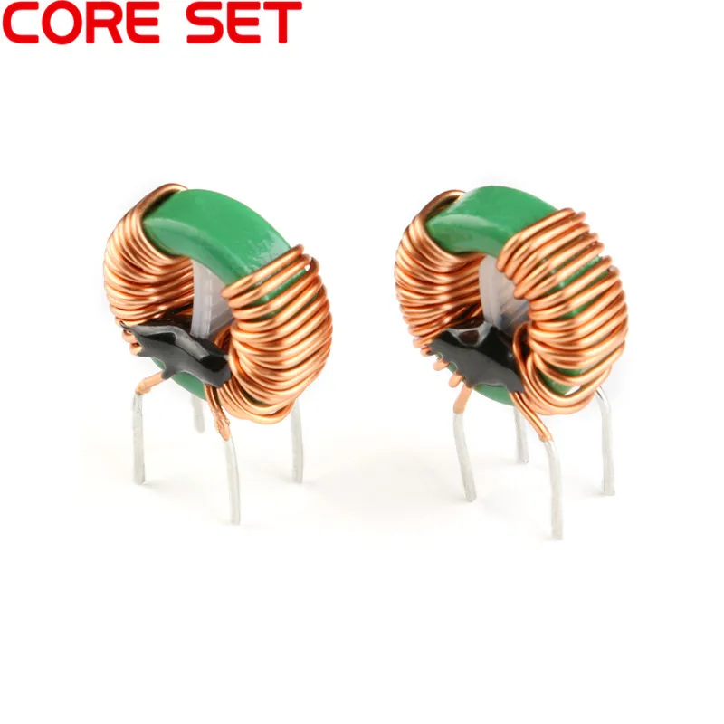 5pcs 2MH 5A Annular Common Mode Filter Inductor 0.7 Wire Choke Ring Inductance 14*9*5mm