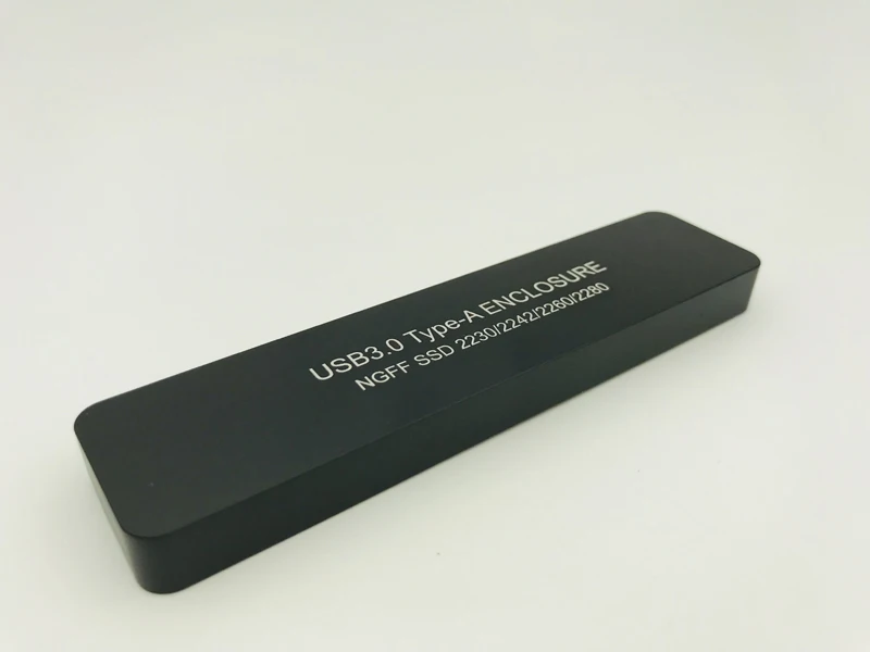 NGFF M.2 to USB3.0 ประเภท - SSD ดิสก์ SSD กรณีภายนอก Enclosure Adapter Converter สนับสนุน 2230 2242 2260 2280 SSD M2