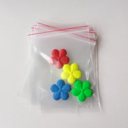 50pcs Zip Serratura Sacchetto di Plastica Con Chiusura Lampo di Plastica Pe Sacchetti Trasparenti Per Le Donne/wed/regalo di Imballaggio Dei Monili display di Immagazzinaggio Del Sacchetto