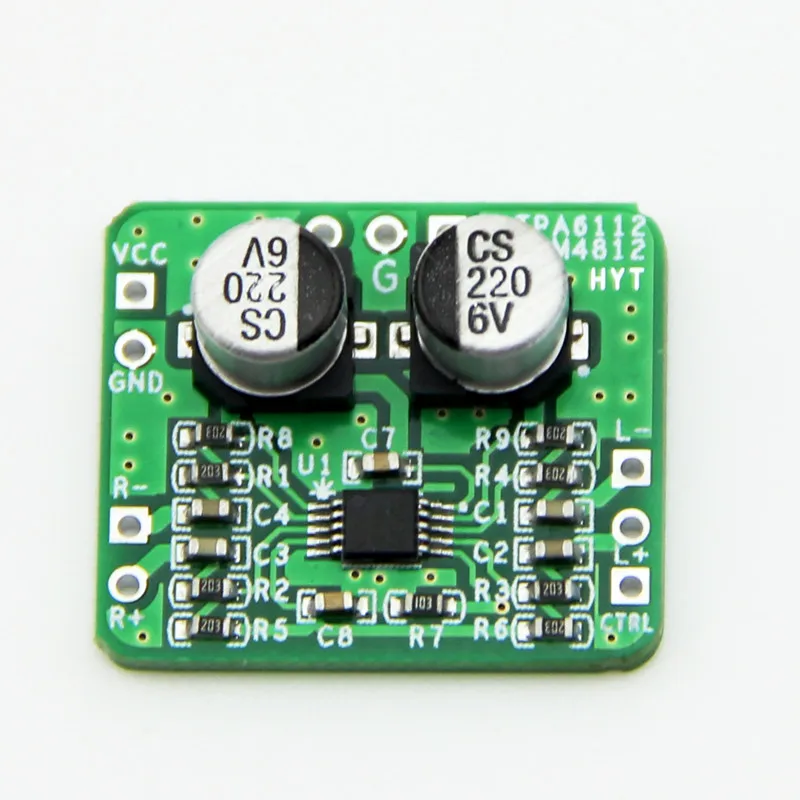 1PC  Amplifier Board Differential-Balanced TPA6112&SGM4812 HIFI Amp Module150Mw 3.3-5V